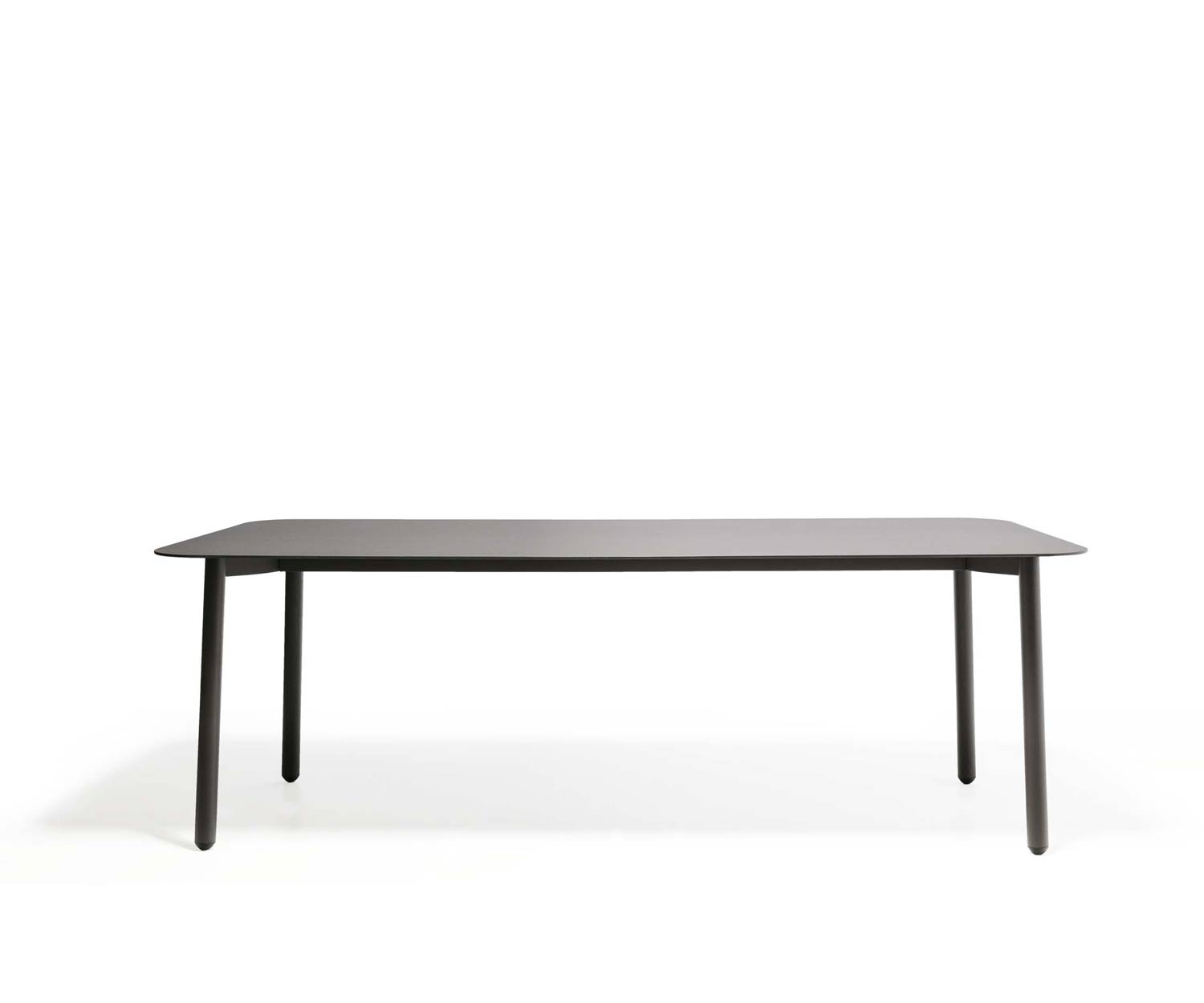Exclusive Todus Starling design garden table with powder-coated stainless steel frame