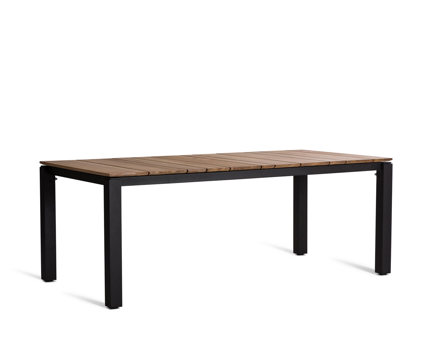 Exclusive Oasiq Machar design garden table with teak table top