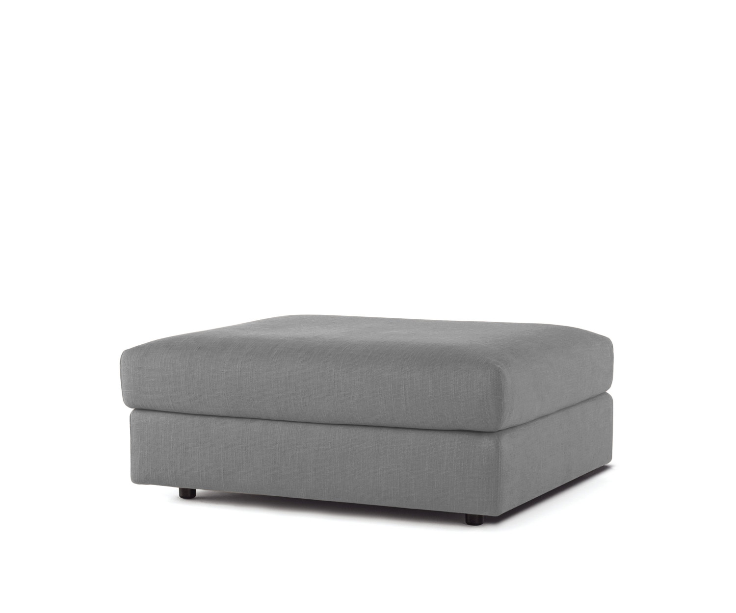 Exclusive Prostoria Classic pouf design stool in grey